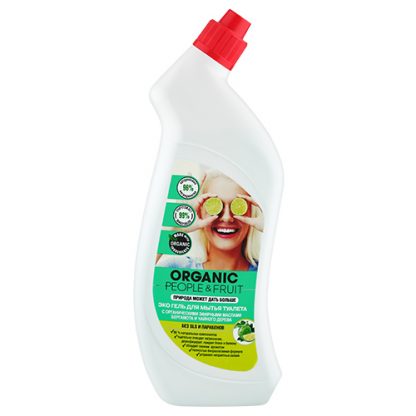 Эко гель для мытья туалета "Органические эфирные масла бергамота и чайного дерева" Organic People 750мл