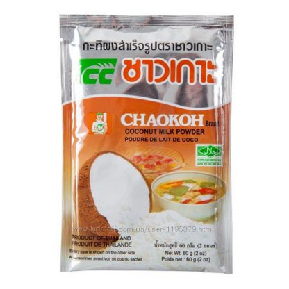Кокосовое сухое молоко Chaokoh 60гр